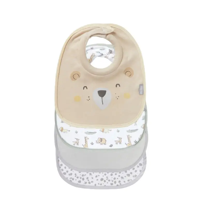 Nuby Snug And Dry Bibs Pack Of 4 1