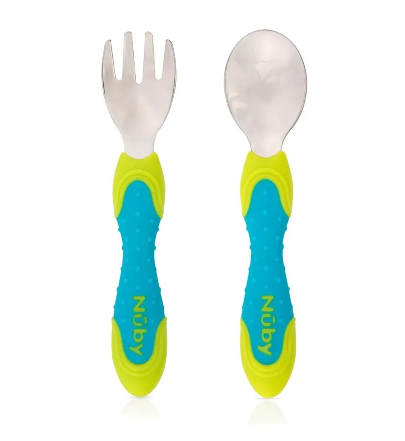 Nuby Stainless Steel Cutlery 1