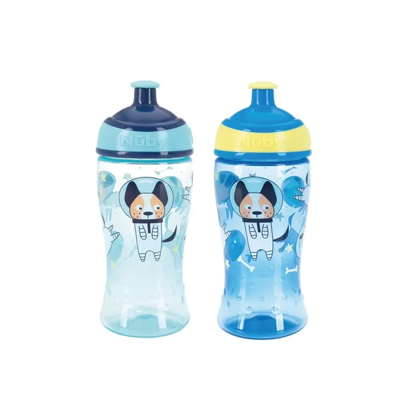 Nuby Super Slurp Twin Pack - Multicolour 1
