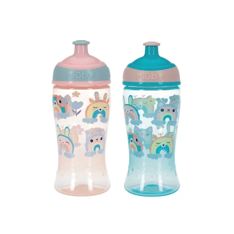 Nuby Super Slurp Twin Pack - Multicolour 2