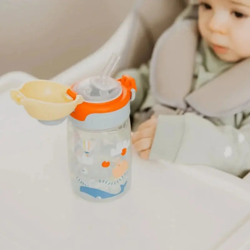 Nuby Super Straw Water Bottle 360Ml 2