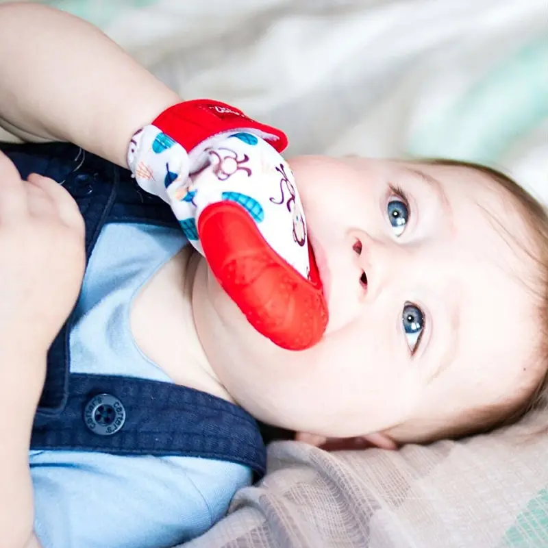 Nuby Teething Mitts 2