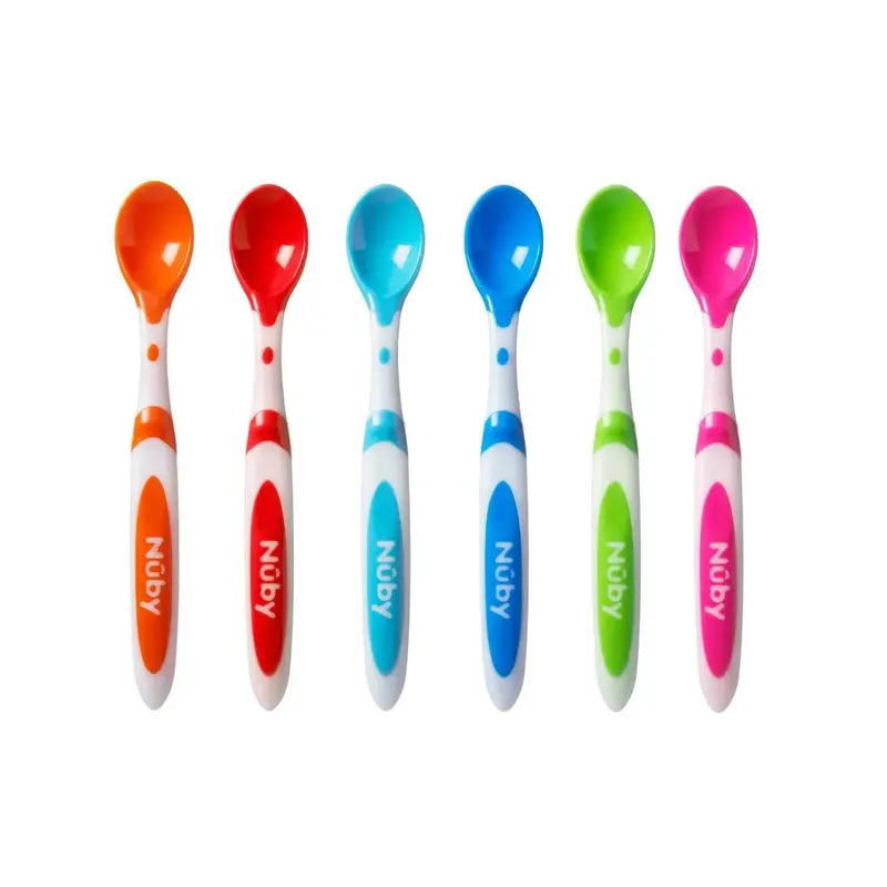 Nuby Weaning Spoons Pack Of 6 1