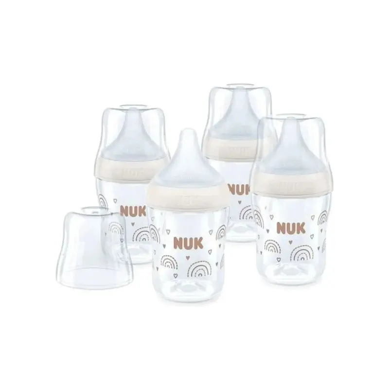 Nuk Anti-Colic Perfect Match 150Ml Pack Of 4 - Rainbow 2