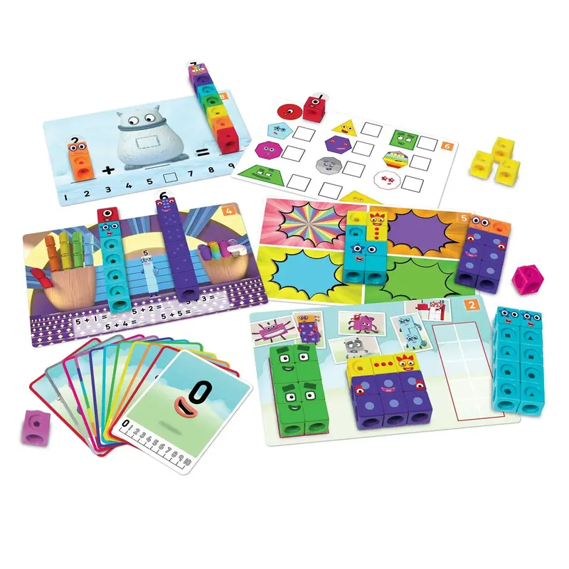 Numberblocks Mathlink Cubes Numberblocks 1-10 Set 1