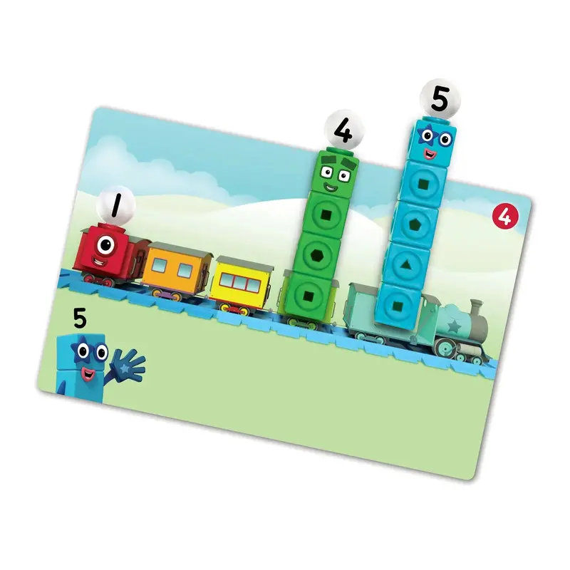 Numberblocks Mathlink Cubes Numberblocks 1-10 Set 2