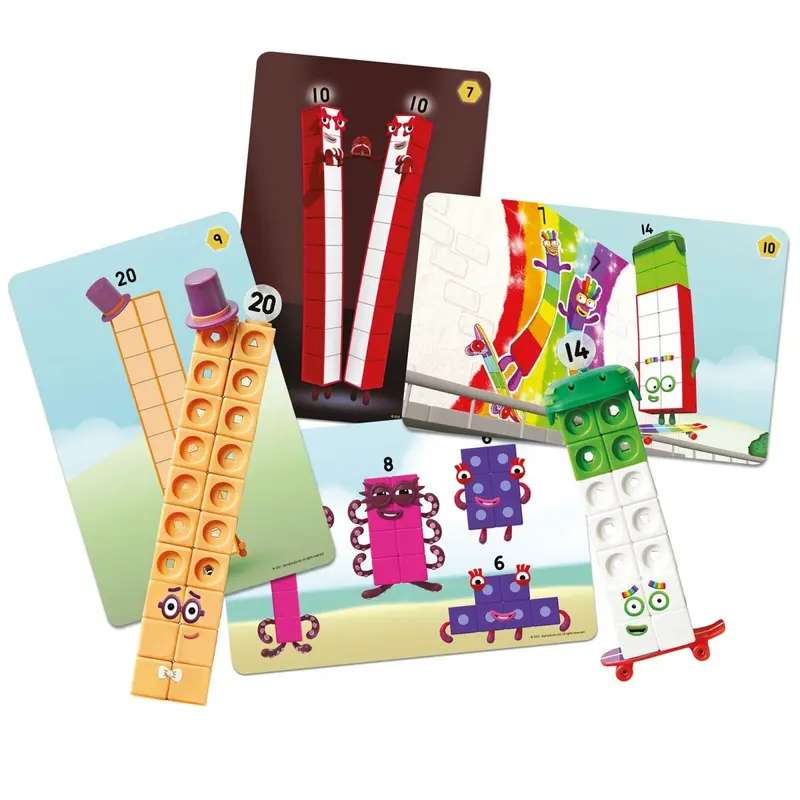 Numberblocks Mathlink Cubes Numberblocks 11-20 Set 1
