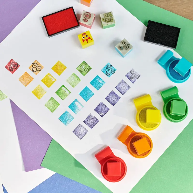 Numberblocks Stampoline Park Stamp Activity Set 1