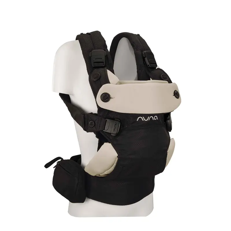 Nuna Cudl Clik Baby Carrier In Caviar 1
