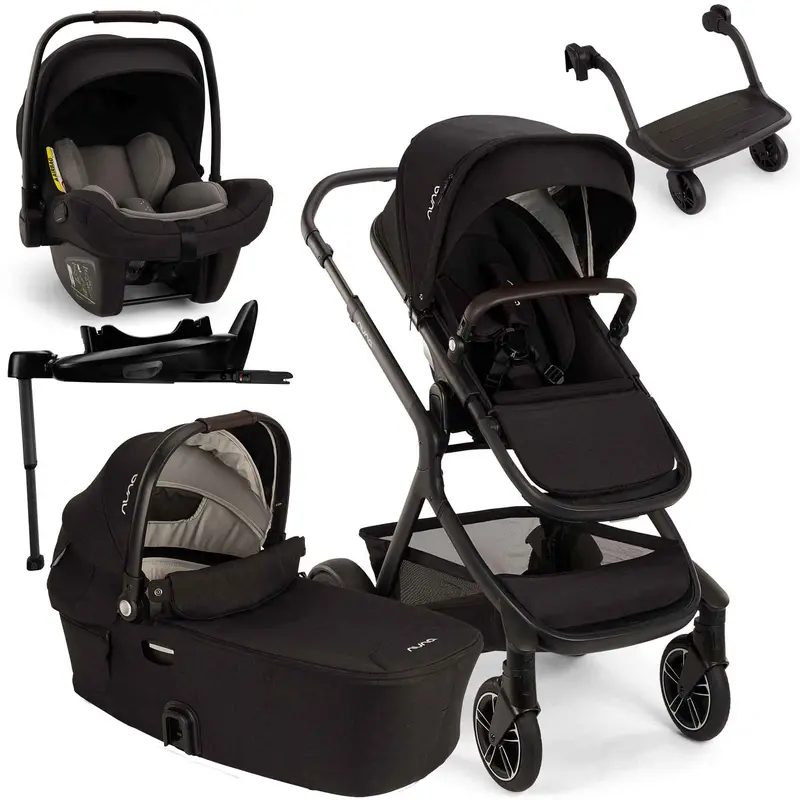 Nuna Demi Next & Pipa Next Travel System In Caviar 1