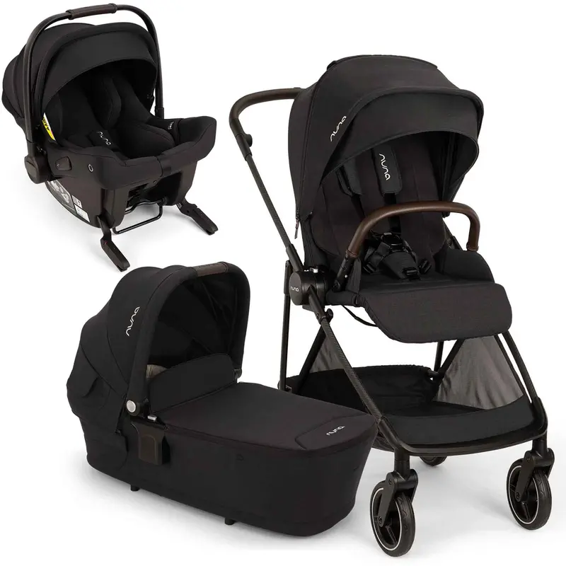 Nuna Ixxa Next + Pipa Urbn Bundle In Caviar 1