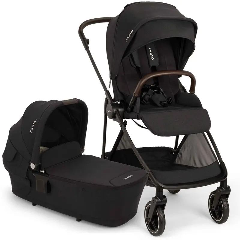 Nuna Ixxa Next Stroller In Caviar 2