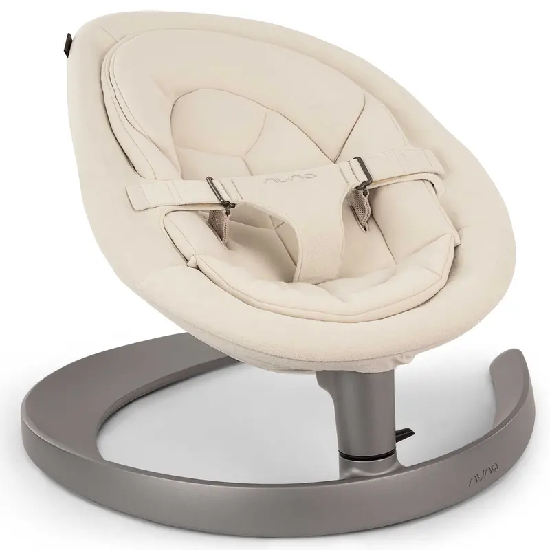 Nuna Leaf Grow Baby Bouncer In Cloud 2