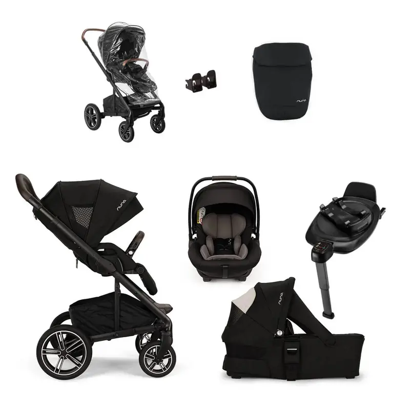 Nuna Mixx Next Generation Arra Bundle - Caviar 1