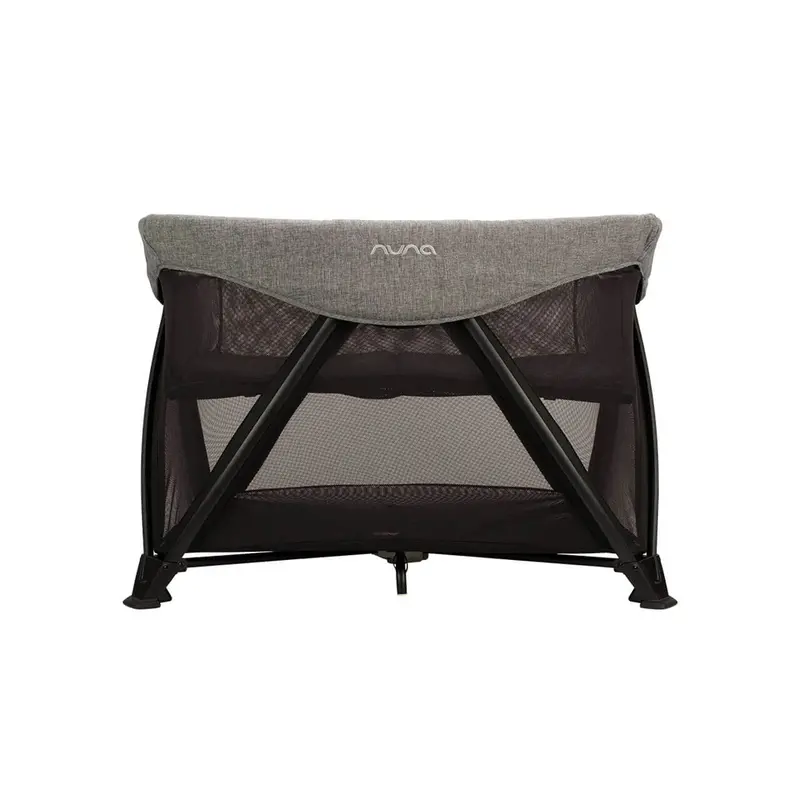 Nuna Sena Aire Travel Cot In Caviar 2