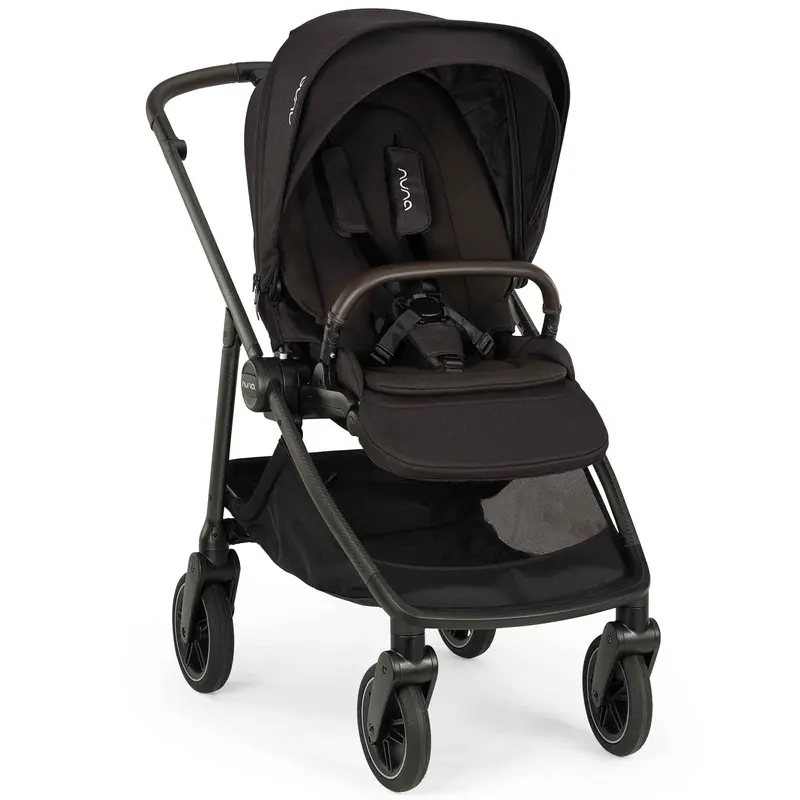 Nuna Swiv Stroller In Caviar 1