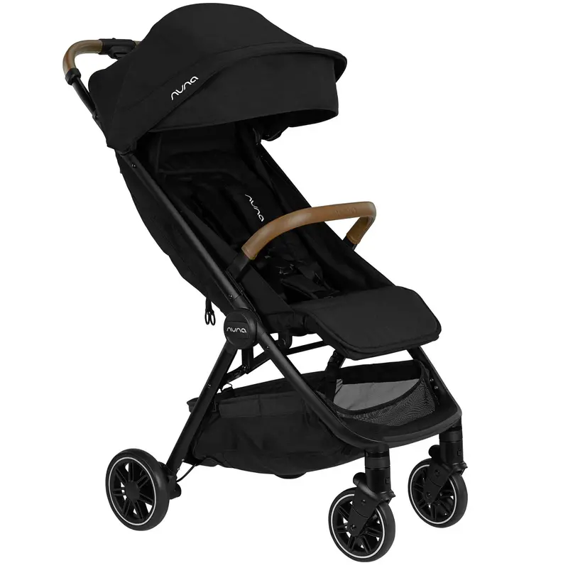 Nuna Trvl Stroller In Caviar 1