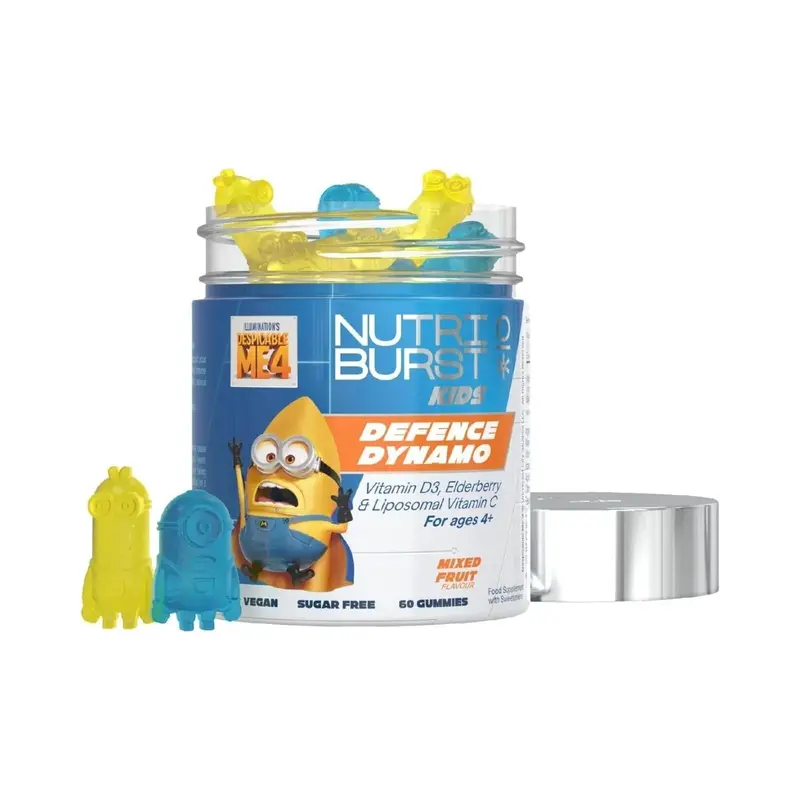 Nutriburst Minions Defence Dynamo Vitamins 4+ Years 60 Pcs 1