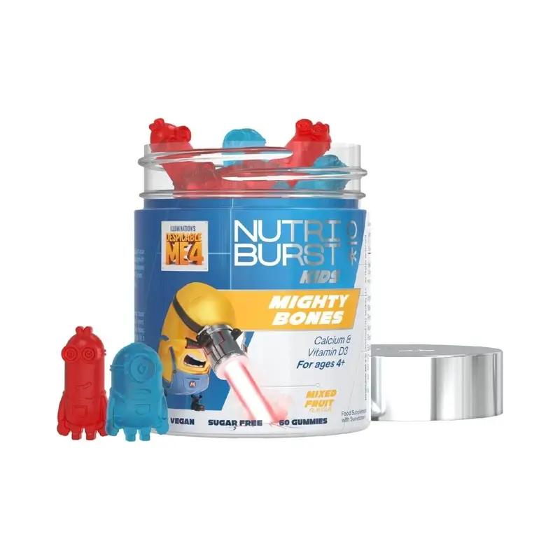 Nutriburst Minions Mighty Bones Vitamins 4+ Years 60 Pcs 1