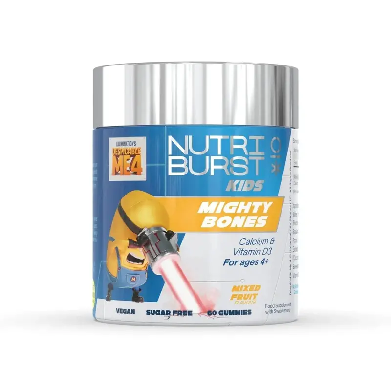 Nutriburst Minions Mighty Bones Vitamins 4+ Years 60 Pcs 2