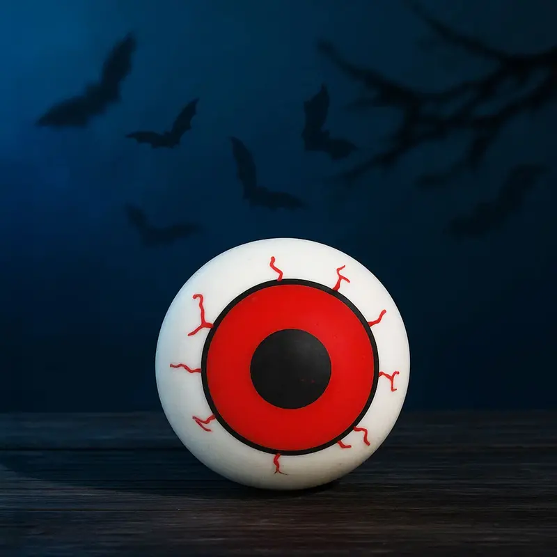 Ojo, Pelota Antiestrés, Color Rojo 2