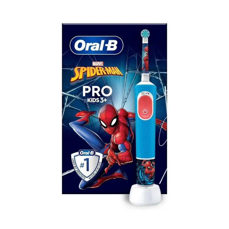 Oral-B Vitality Pro Kids Electric Toothbrush - Spider-Man 1