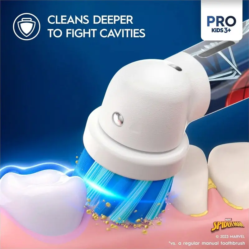 Oral-B Vitality Pro Kids Electric Toothbrush - Spider-Man 2