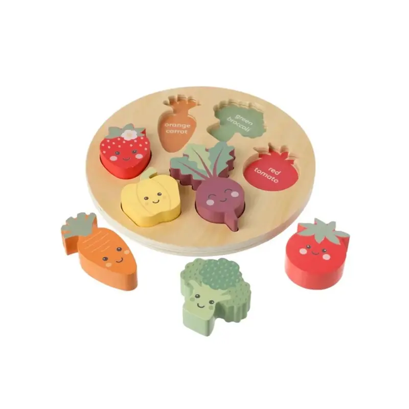 Orange Tree Toys Happy Veggies Puzzles 1