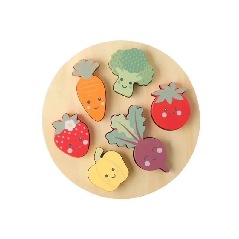 Orange Tree Toys Happy Veggies Puzzles 2