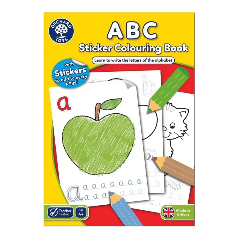 Orchard Toys Abc Colouring Book 1