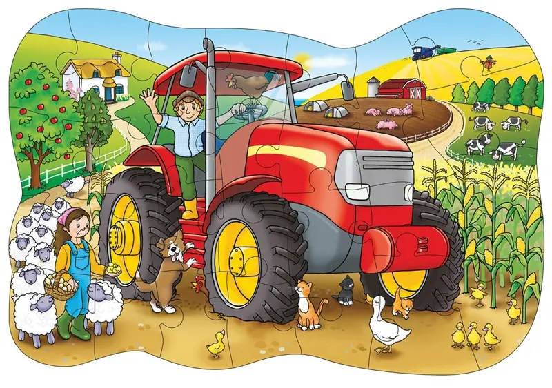 Orchard Toys Big Tractor Jigsaw Puzzle 2