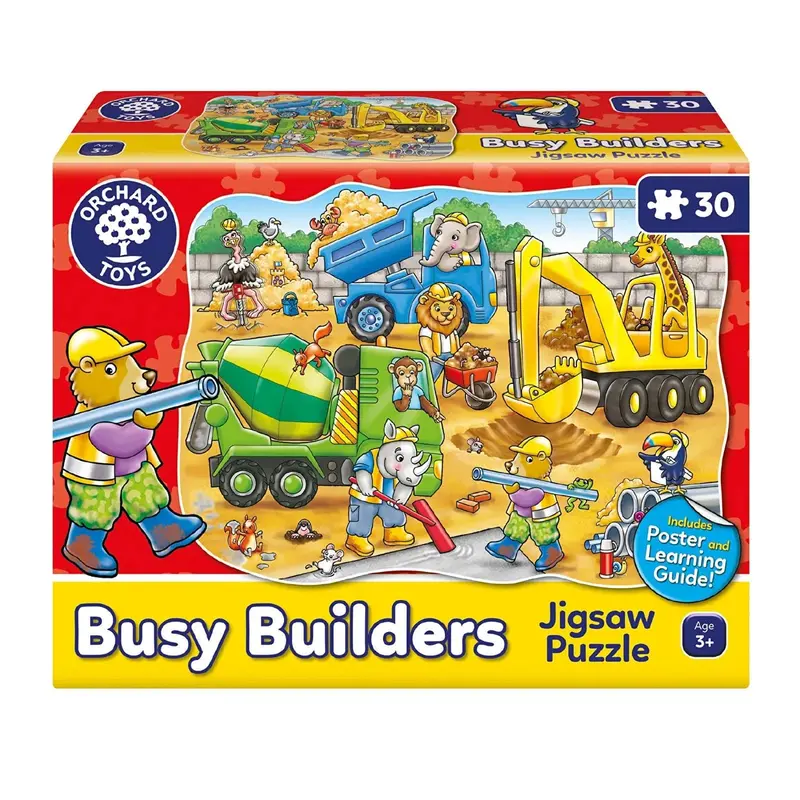 Orchard Toys Busy Builders Jigsaw Puzzle 1