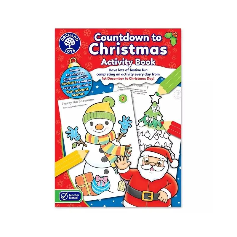 Orchard Toys Countdown To Christmas Activity Book 1