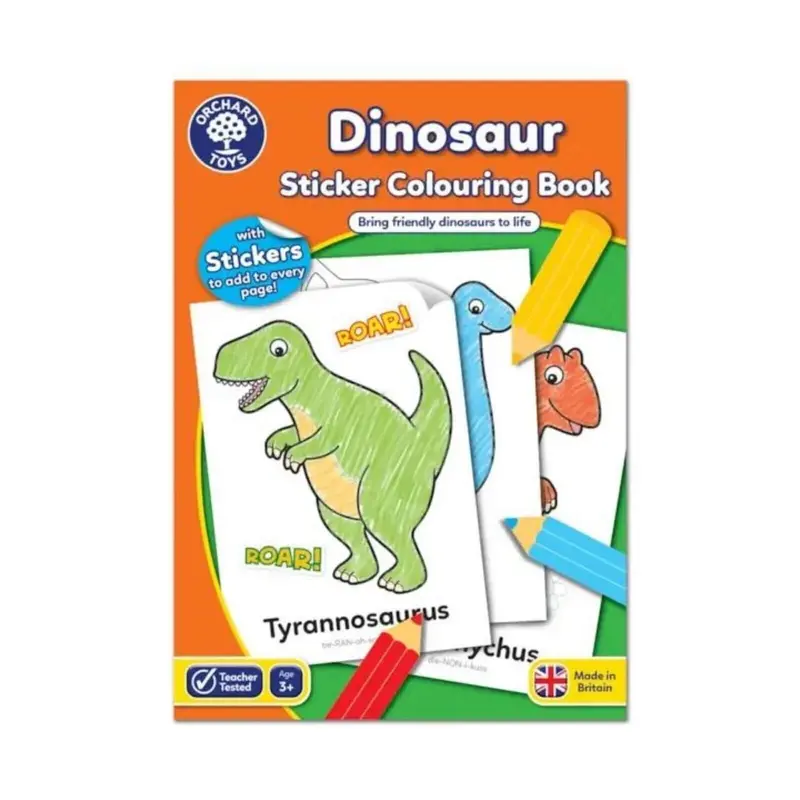 Orchard Toys Dinosaur Colouring Book 1