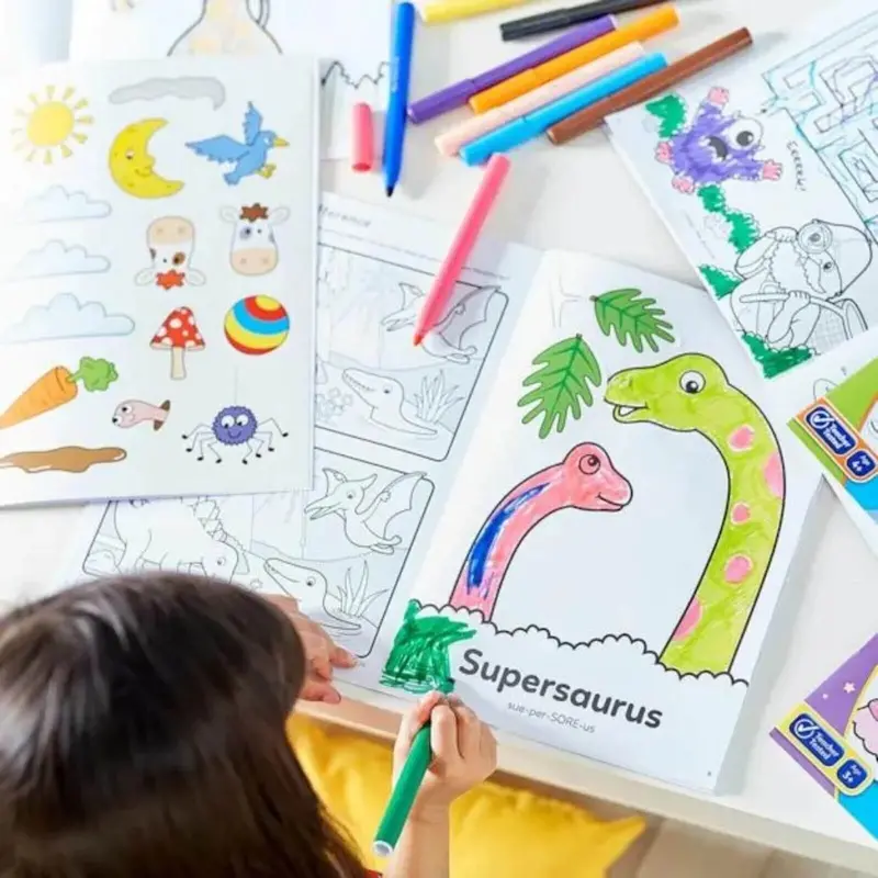 Orchard Toys Dinosaur Colouring Book 2