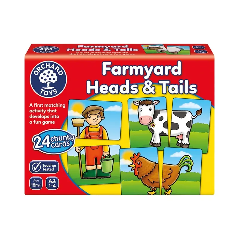 Orchard Toys Farmyard Heads & Tails 1