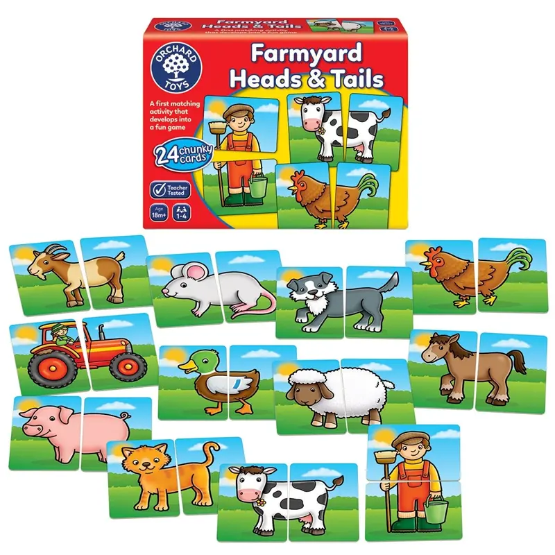 Orchard Toys Farmyard Heads & Tails 2