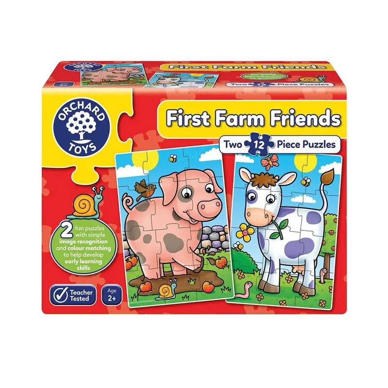 Orchard Toys First Farm Friends Jigsaw Puzzles 1