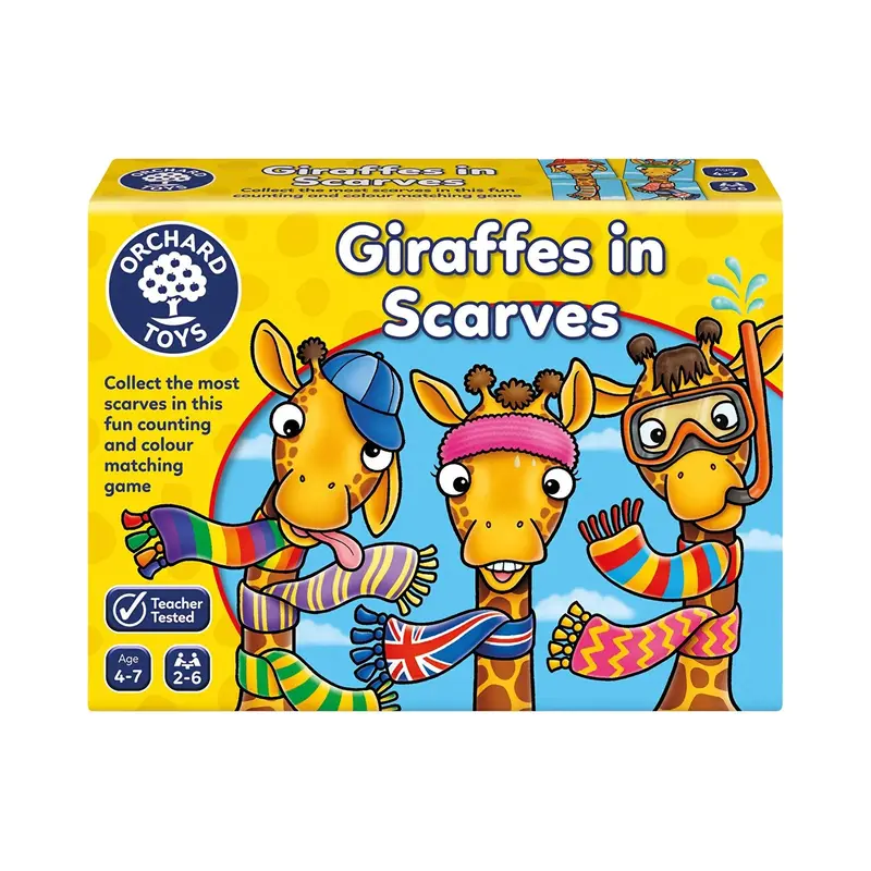 Orchard Toys Giraffes In Scarves 1