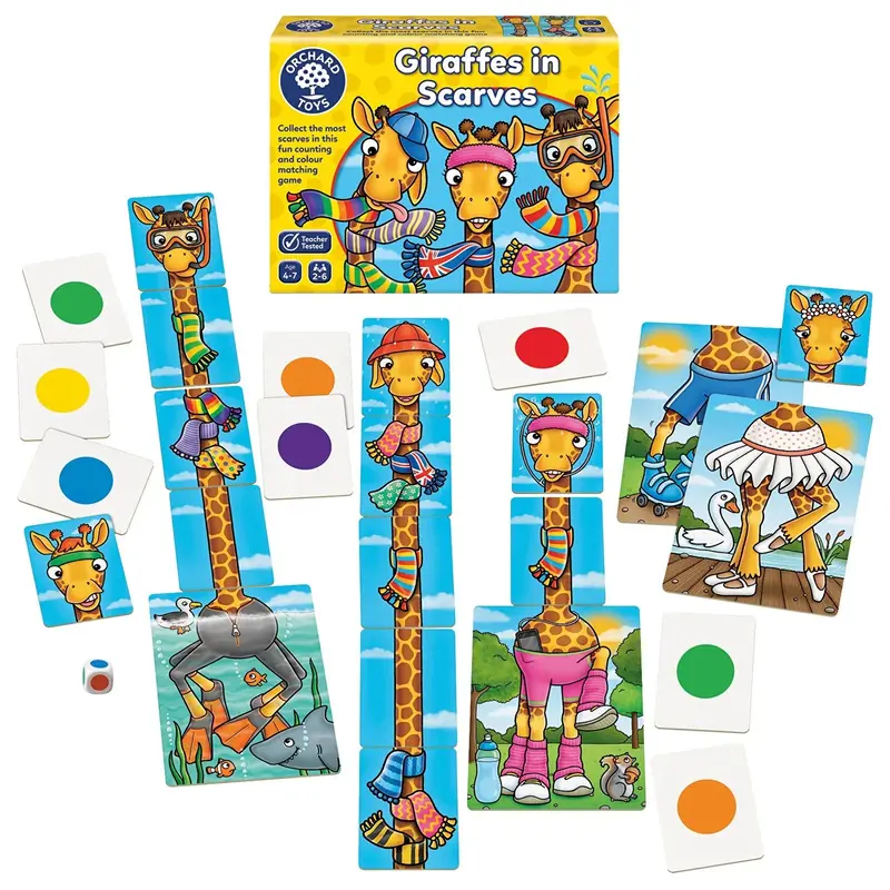 Orchard Toys Giraffes In Scarves 2