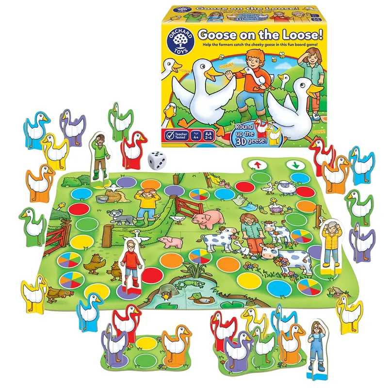 Orchard Toys Goose On The Loose Educational Colour Matching Game 2