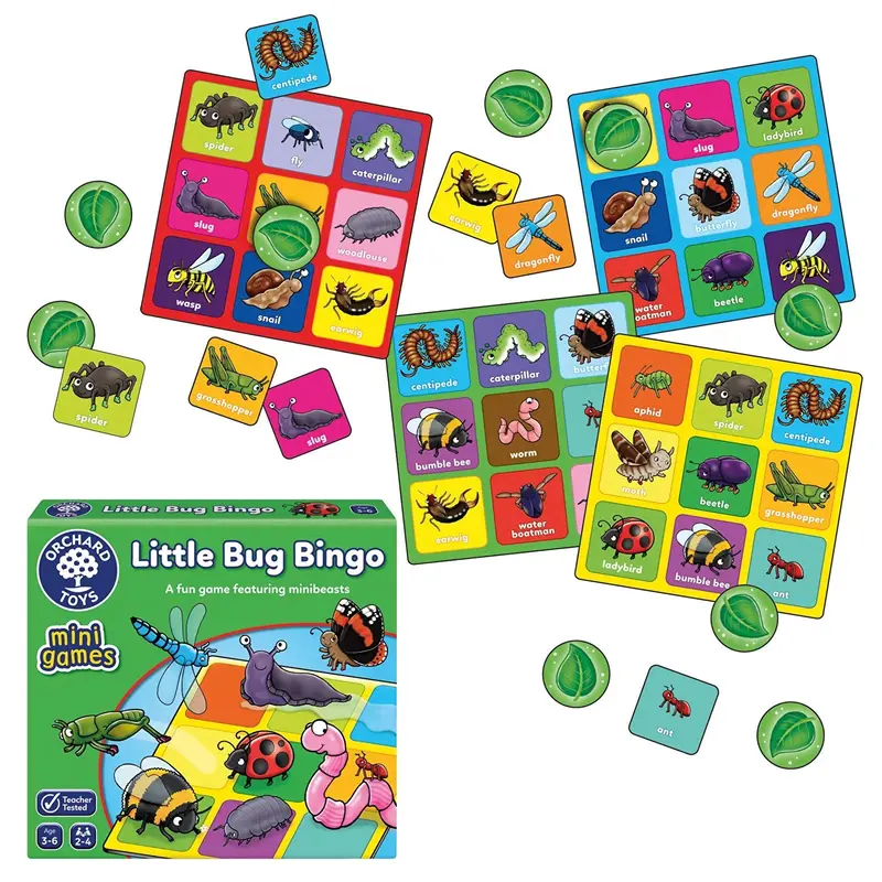 Orchard Toys Little Bug Bingo Mini Game 2