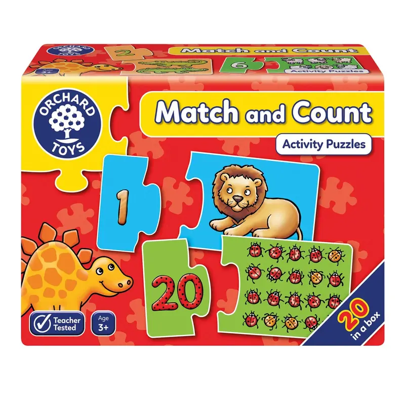 Orchard Toys Match And Count Jigsaw Puzzle 1