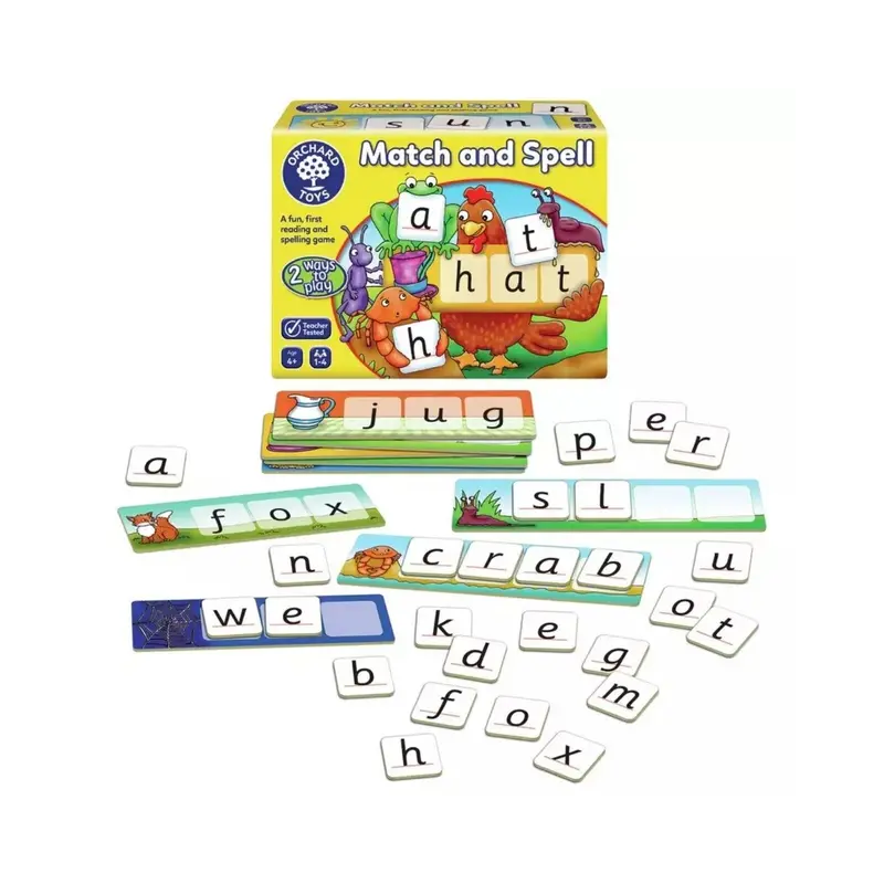 Orchard Toys Match & Spell Game 1