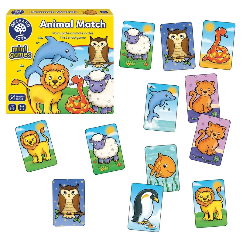 Orchard Toys Mini Games - Animal Match 1