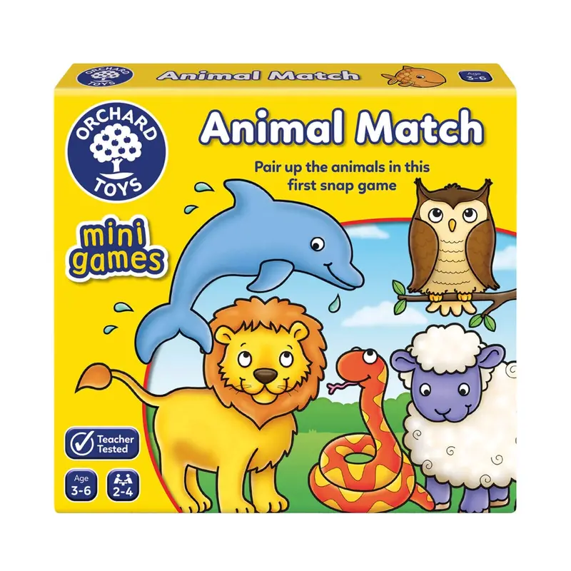 Orchard Toys Mini Games - Animal Match 2