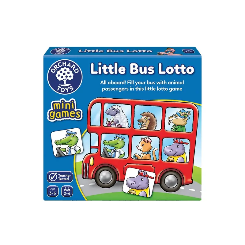 Orchard Toys Mini Games - Little Bus Lotto 1