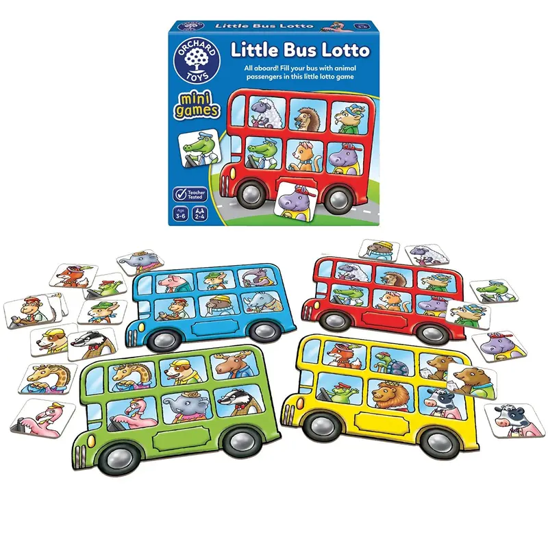 Orchard Toys Mini Games - Little Bus Lotto 2