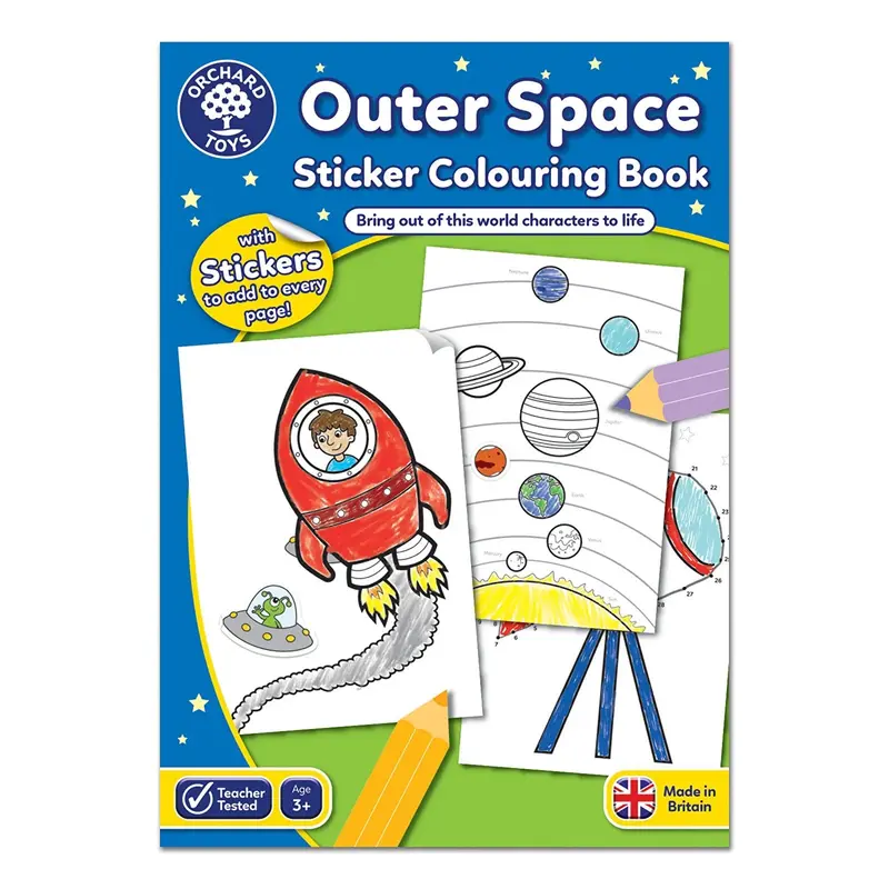 Orchard Toys Outerspace Colouring Book 1