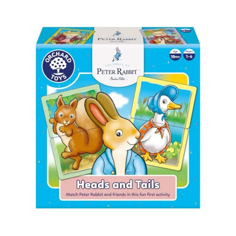 Orchard Toys Peter Rabbit Heads & Tails Game 1